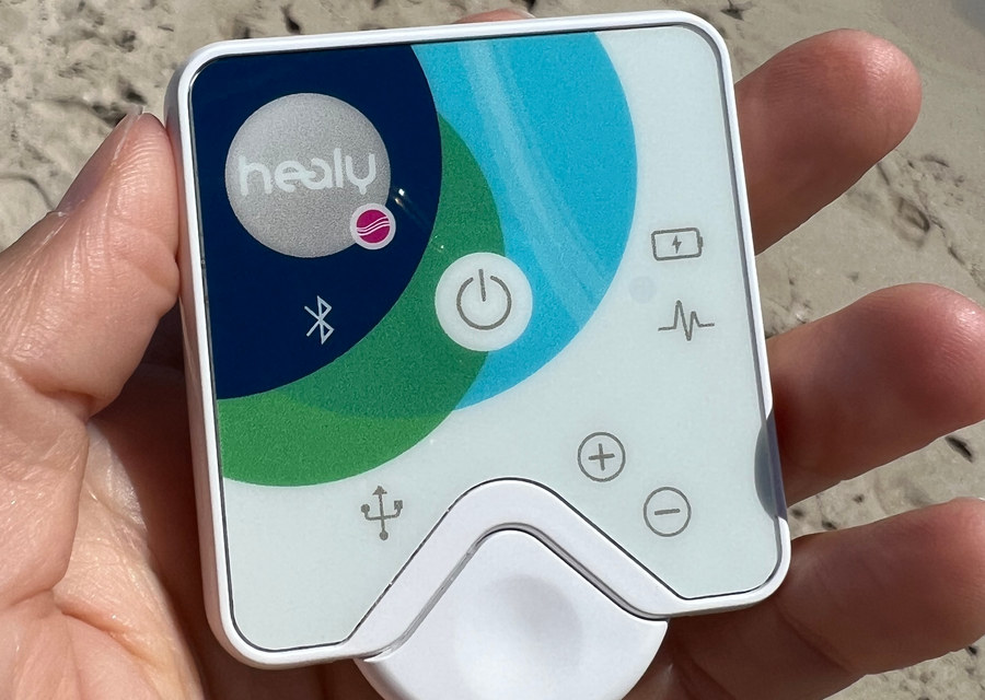 The Healy device in hand